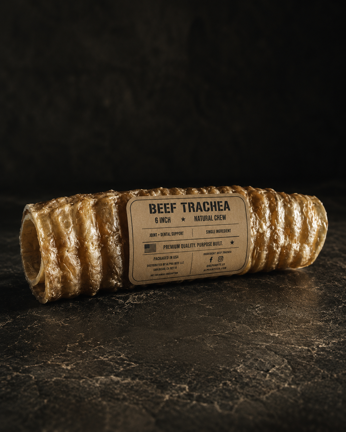 6" Beef Trachea